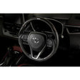 TOM'S Steering Wheel (Carbon)OEM factory replacement for 2019+ Toyota Corolla Hatchback Models- OEM switches and airbag can be used- High-quality perforated black leSteering WheelTOM's Racing