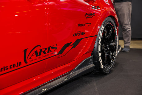 Varis ARISING-1 Rear Fender Trim set on 2023+ Honda Civic Type R FL5 enhancing aerodynamics and style