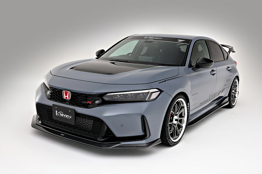 Varis ARISING-1 Carbon+ Fiber Front Lip Spoiler for 2023+ Honda Civic Type R FL5