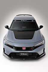 Varis ARISING-1 Carbon+ Fiber Front Lip Spoiler for 2023+ Honda Civic Type R FL5