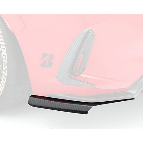 Varis ARISING-1 Carbon Rear Under Splitters on 2023+ Honda Civic Type R FL5