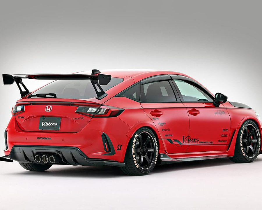 Varis ARISING-1 Carbon Rear Under Splitters for 2023+ Honda Civic Type R FL5