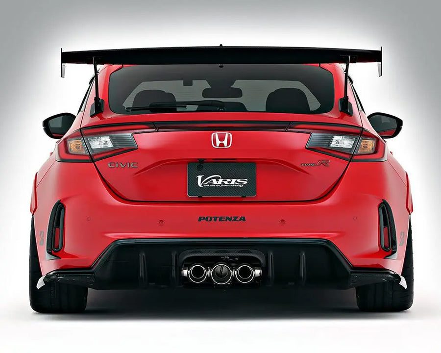 Varis ARISING-1 Carbon Rear Under Splitters for 2023+ Honda Civic Type R FL5