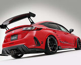 Varis ARISING-1 Carbon Rear Under Splitters for 2023+ Honda Civic Type R FL5