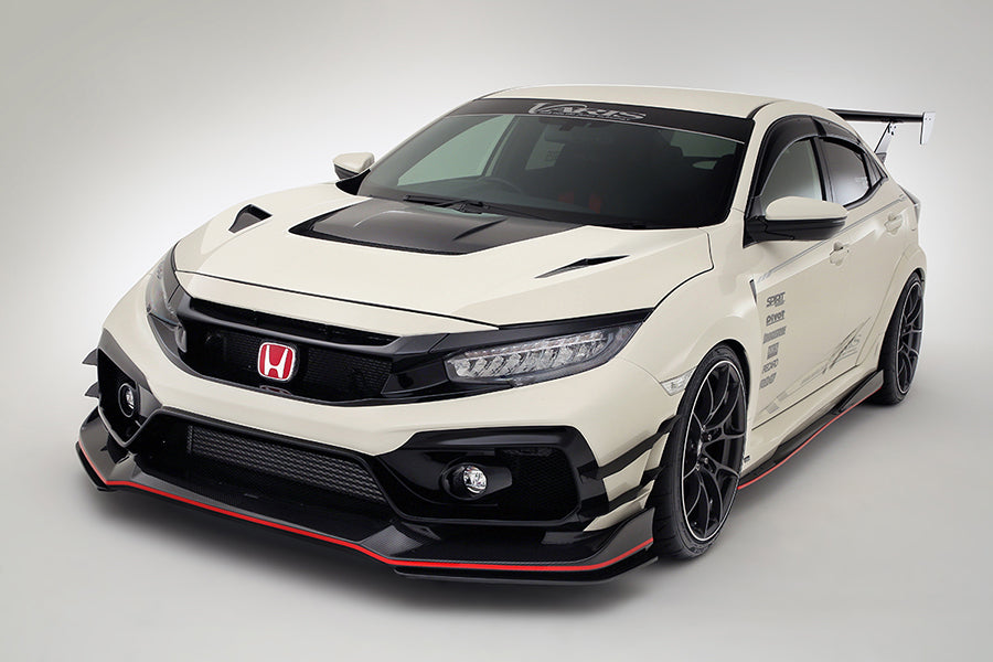 Varis Arising-II Side Skirts with Underboards (FRP / Carbon) for 2017-2021 Honda Civic Type R FK8
