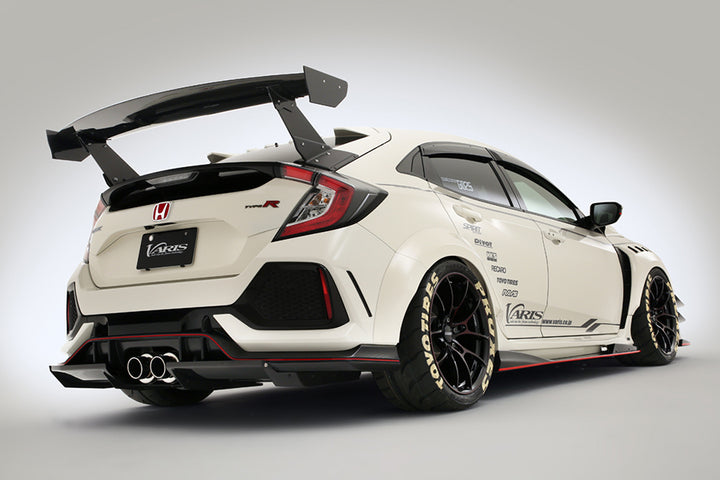 Varis Widebody Optional Street-II GT Wing (Carbon+ / 1580mm) for Honda Civic Type R FK8 17-21