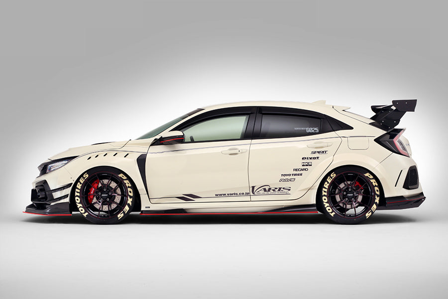 Varis Widebody Optional Street-II GT Wing (Carbon+ / 1580mm) for Honda Civic Type R FK8 17-21