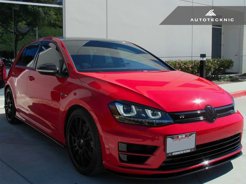 AutoTecknic Replacement Carbon Mirror Covers - Volkswagen Golf R/ Golf GTI MK7 Pre-Facelift