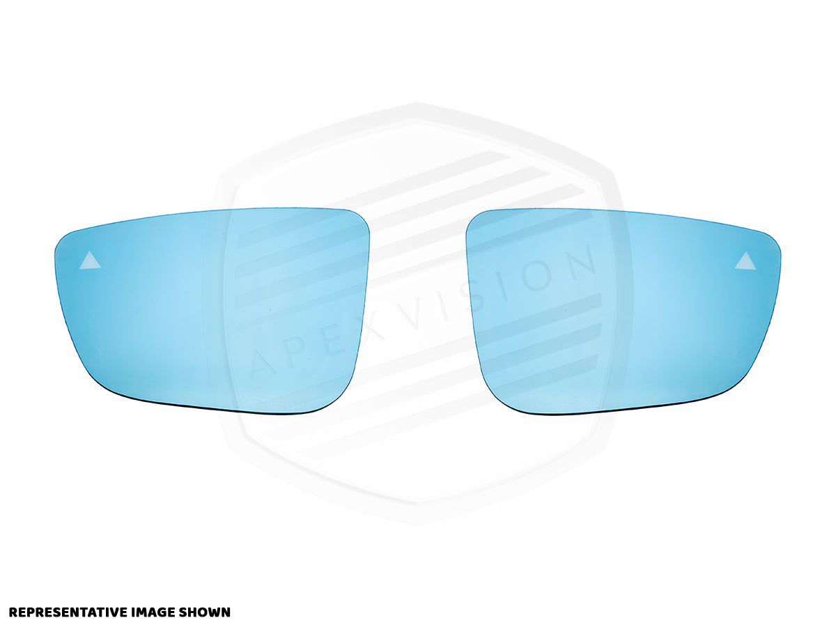 ApexVision Blue Tinted Side View Mirror Glass Set - G20 3-Series