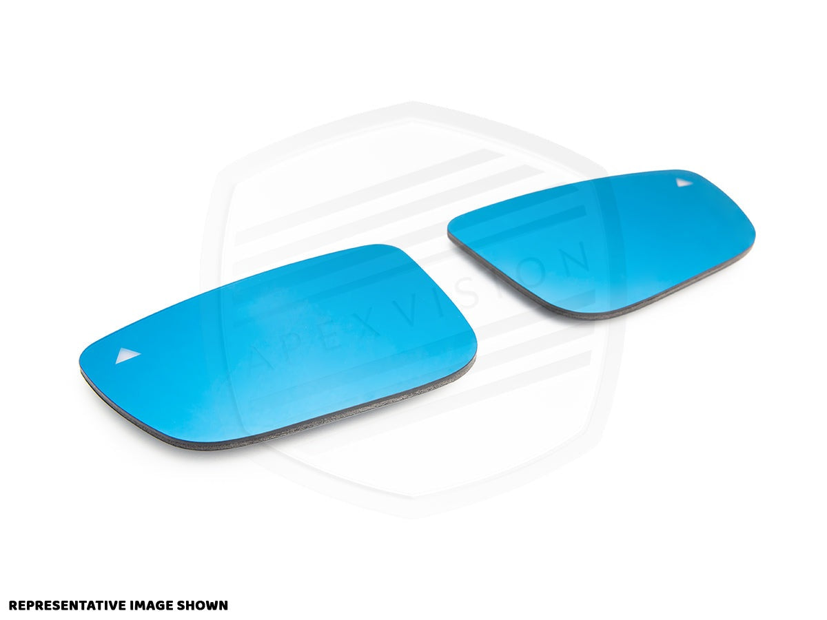 ApexVision Blue Tinted Side View Mirror Glass Set - G20 3-Series