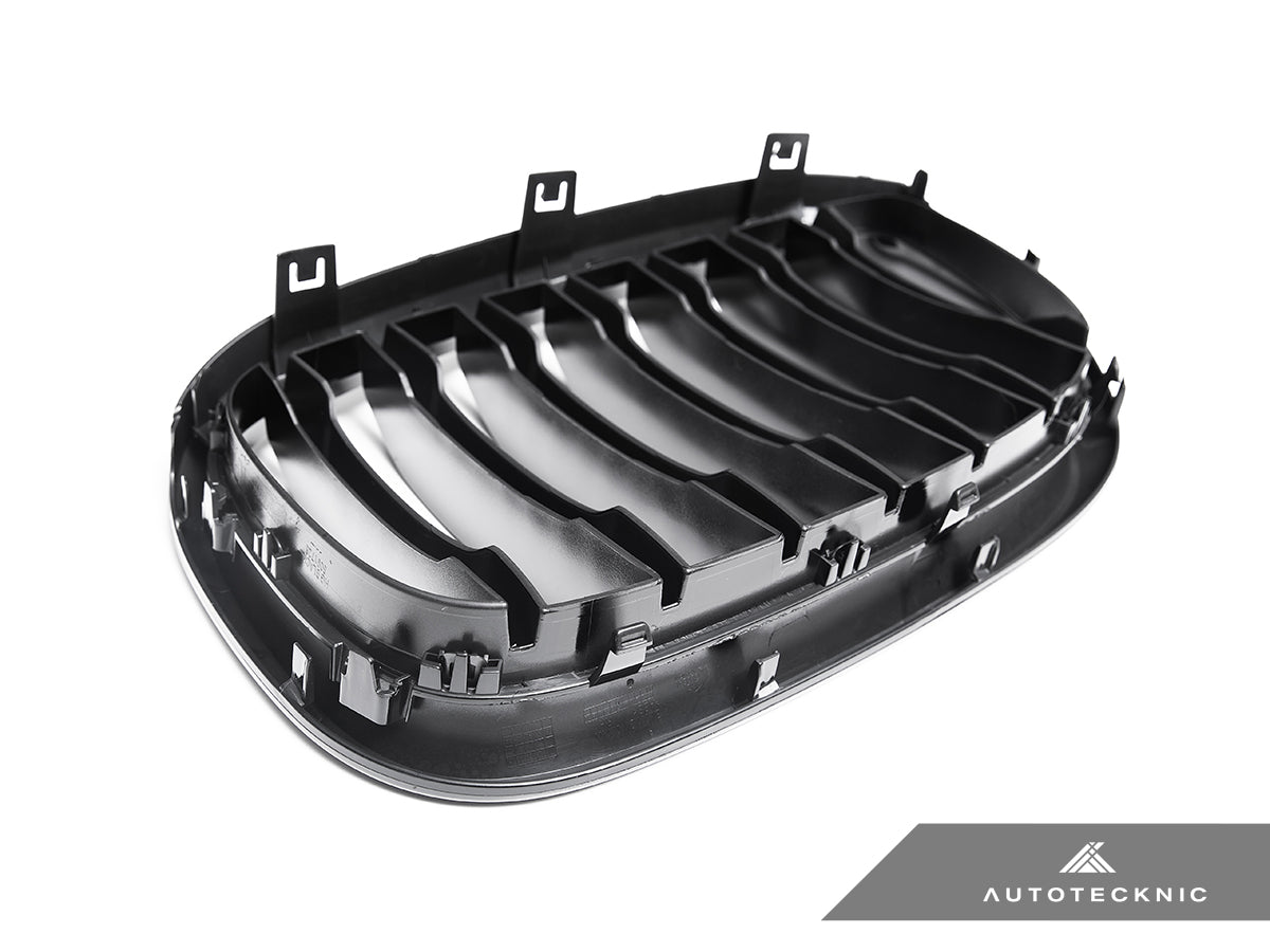 AutoTecknic Glazing Black Front Grille Set - BMW G01 X3 | G02 X4 Pre-LCI