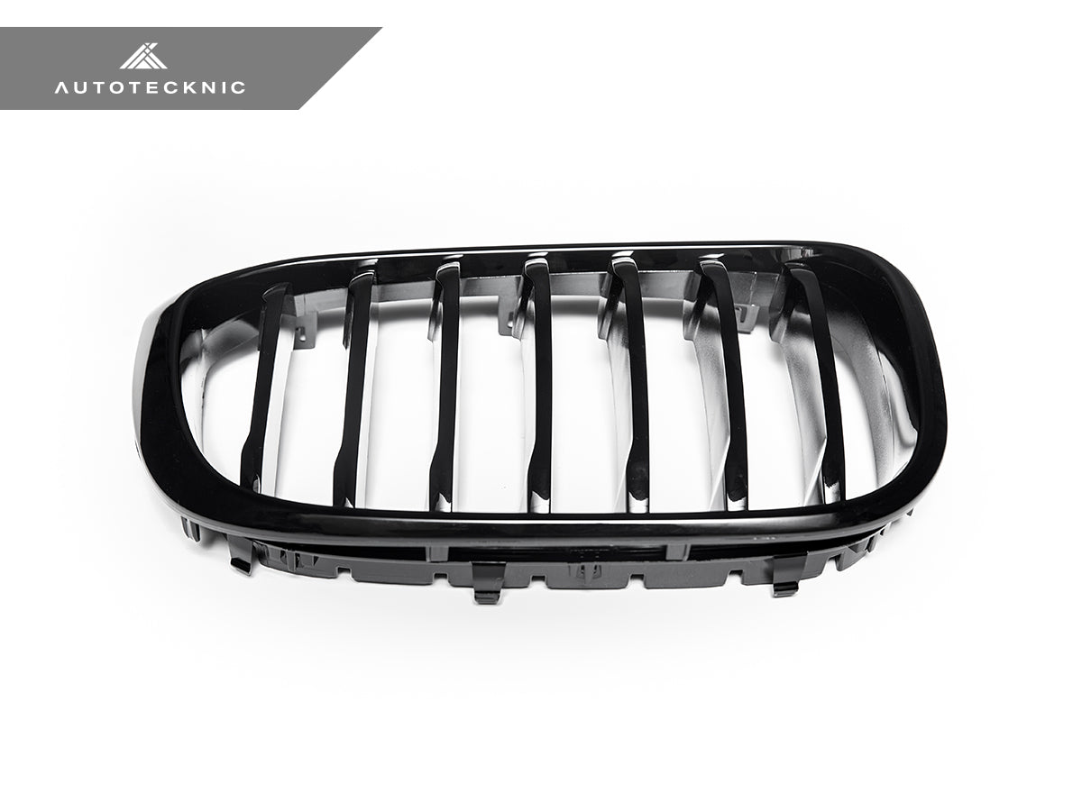 AutoTecknic Glazing Black Front Grille Set - BMW G01 X3 | G02 X4 Pre-LCI