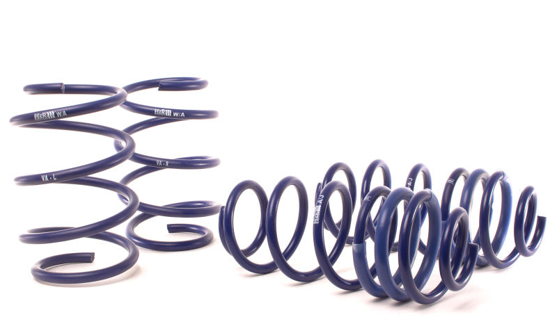 H&R Sport Spring kit for 2016-21 Honda Civic Coupe and Sedan in blue coil design