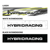 Hybrid Racing Dimensions Sunstrip White HYB-STI-00-06