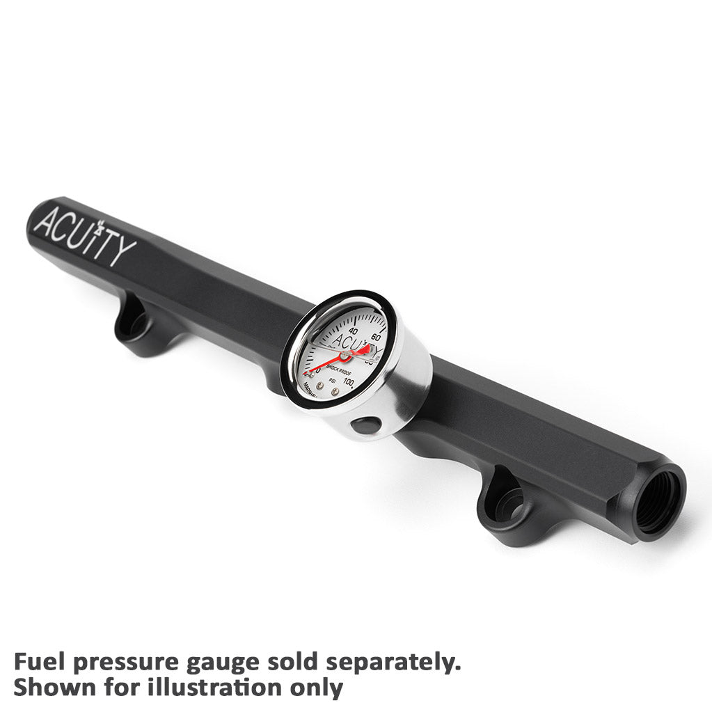 ACUITY K-Series Fuel Rail in Satin Black Finish