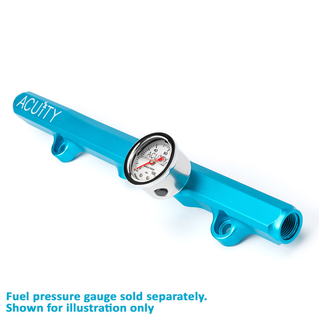 ACUITY K-Series Fuel Rail in Satin Teal Finish