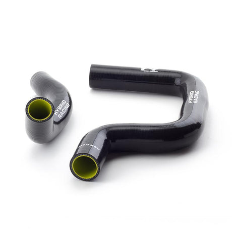 Hybrid Racing Silicone Radiator Hoses (02-06 Acura RSX & 02-05 Civic Si) Black HYB-RAH-01-18