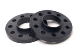 H&R Trak+ 20mm black wheel spacers with 5/120 bolt pattern and 64mm center bore for Honda Civic Type R 2017-2020