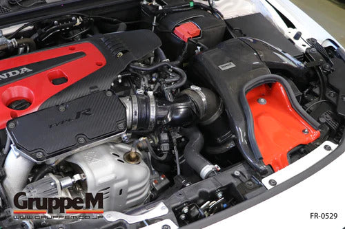 GruppeM Carbon Ram Air System for Honda Civic Type R 23+ FL5