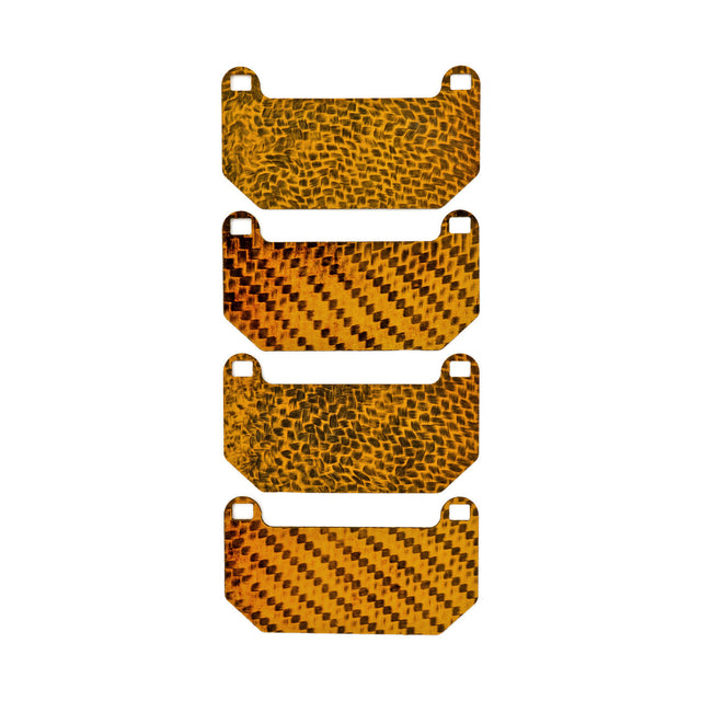 HEL Performance Carbon Fiber Brake Pad Shims for Honda Civic FK8 Type-R 2017-2021