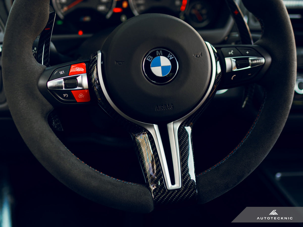 AutoTecknic Bright Red M1/ M2 Button Set - BMW F80 M3 | F82/ F83 M4