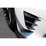 Toyota GT-86 Carbon Fiber Front Bumper Canards 2017-2021