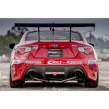 Scion FRS / Toyota GT86/ Subaru BRZ GT-250 Carbon Fiber Adjustable Wing 2013-2021 w. 11" Pedestals Set