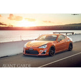 Scion FRS / Toyota GT86/ Subaru BRZ GT-250 Carbon Fiber Adjustable Wing 2013-2021 w. 11" Pedestals Set
