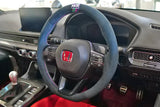 HKS Type S Steering Wheel for 2023+ Honda Civic Type R FL5 - Ultrasuede