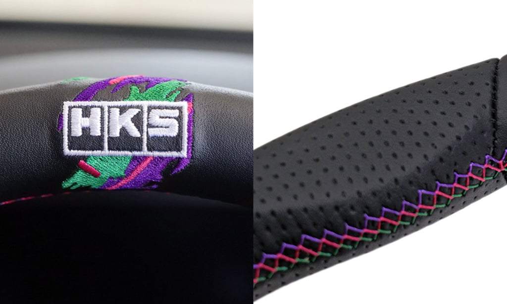 HKS Type S Steering Wheel for 2023+ Honda Civic Type R FL5 - Ultrasuede