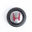 Honda OEM JDM NSX-R horn button with red H logo and black outer ring for aftermarket steering wheels