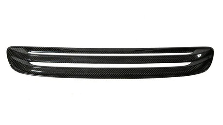 OLM Carbon Fiber engine hood duct cover on 2023+ Honda Civic Type R with gloss finish