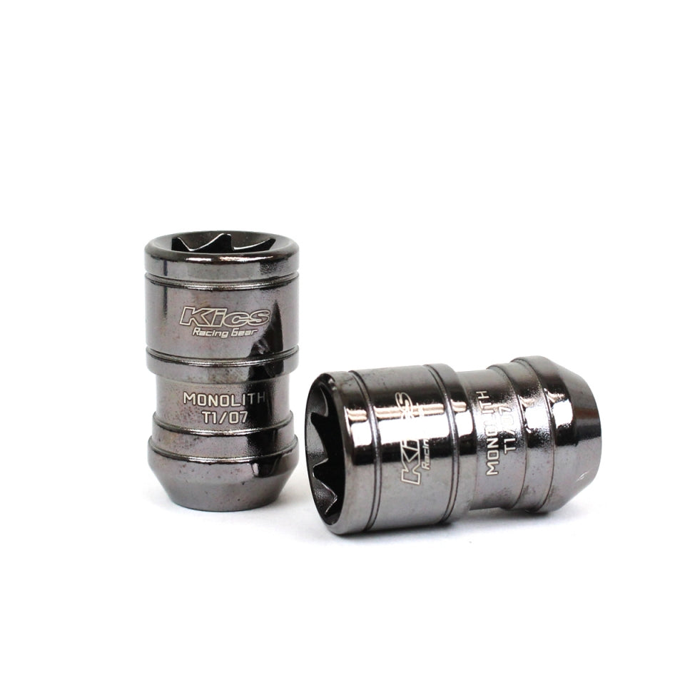 Project Kics Monolith TI/07 Lug Nuts - 14x1.5