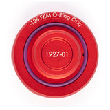 ACUITY Podium Oil Cap in Satin Red for Hondas/Acuras