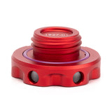 ACUITY Podium Oil Cap in Satin Red for Hondas/Acuras
