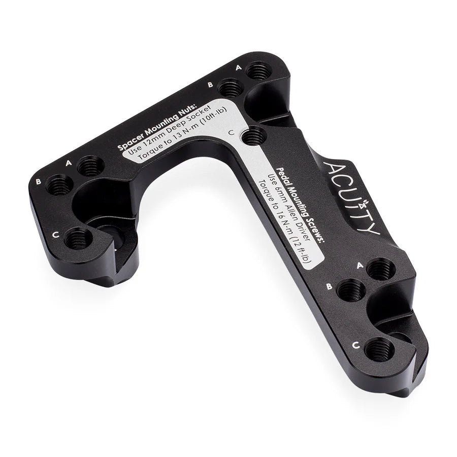 ACUITY Throttle Pedal Spacer for the Left-Hand-Drive Vehicles