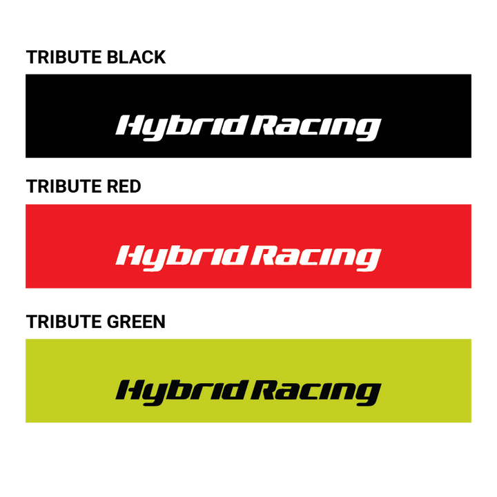 Hybrid Racing Tribute Windshield Sunstrip