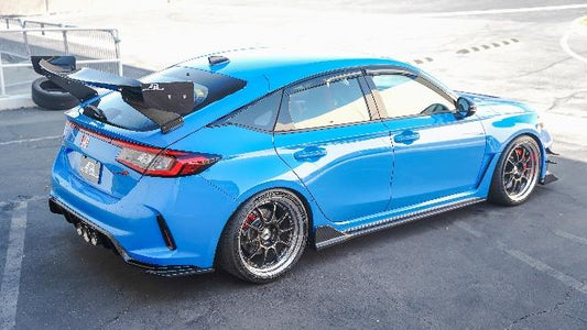 Note: **** This wing utilizes the Factory Spoiler mounting holes****With a span of 67 or 61 inches and a height of 13 inches, the GTC-300 is an adjustable wing that Rear WingAPR Performance