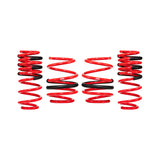 Ride Height: Front: -1.2" Rear: -1.0"The Eibach SPORTLINE Kit features an even lower drop using our precision engineered progressive spring rates. Developed with theLowering SpringsEibach