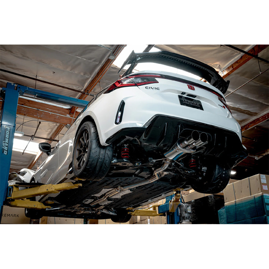 
Premium 3 inch complete exhaust system for Honda's track ready Civic Type R (FL5)! Performance focused concept while keeping daily driven comfort in mind. This exhaExhaust SystemRemark