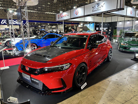 2023+ Honda Civic Type R – Varis ARISING-1 Carbon+ Fiber Light Weight BonnetHoodVaris