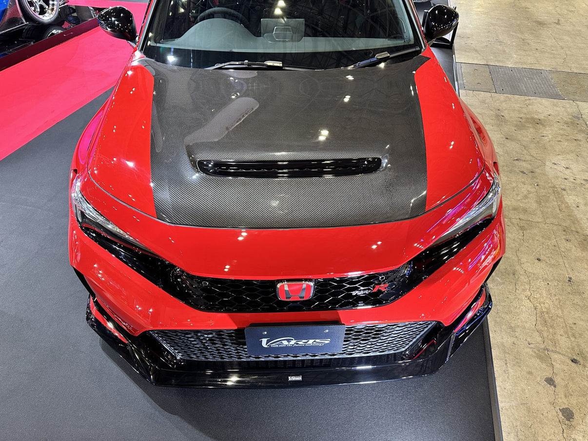 2023+ Honda Civic Type R – Varis ARISING-1 Carbon+ Fiber Light Weight BonnetHoodVaris